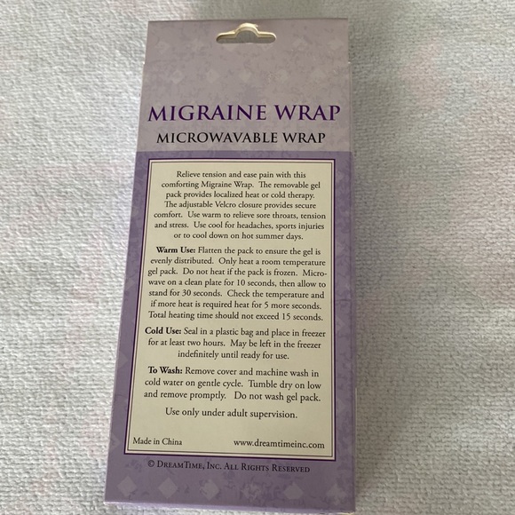 Dream Time Migraine Wrap - Picture 2 of 7